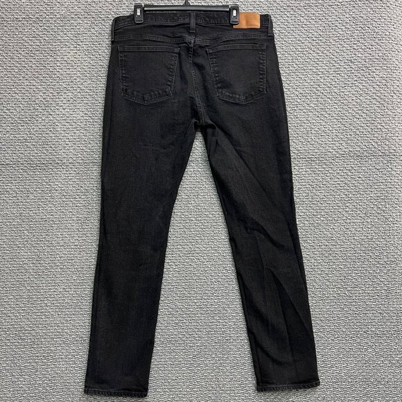 J.Crew Jeans 484 Slim Men's Size 36 Black Mid Rise 31in Inseam - Picture 10 of 14